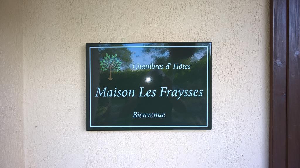 Bed and Breakfast Maison Les Fraysses Bellefont-la Rauze Exterior foto